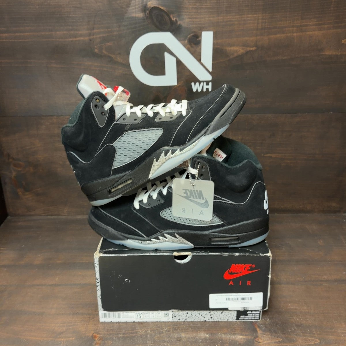 Jordan 5 Retro OG Black Metallic Reimagined - Image 1