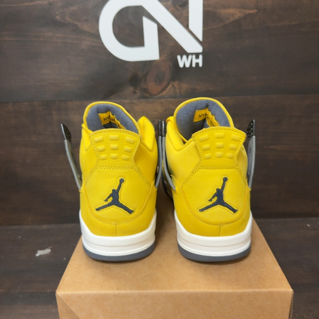 Jordan 4 Retro Lightning (2021) Size 11 (Pre-Owned) - Image 11