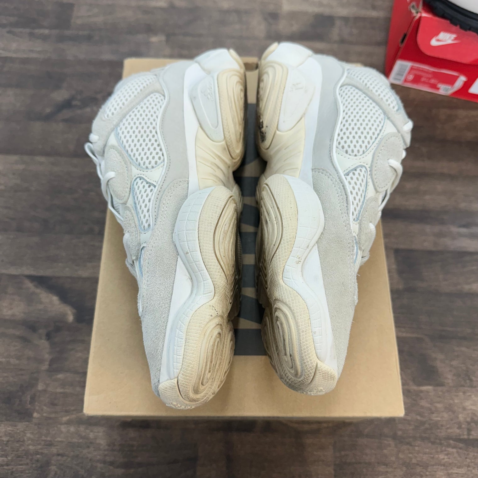 Bone White Yeezy 500 (Used)