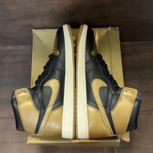 Jordan 1 Retro High OG Black Metallic Gold - Image 5