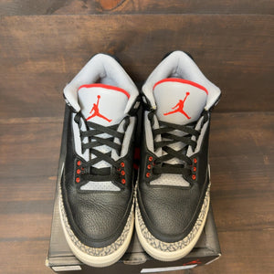 Jordan 3 Retro Black Cement (2018) Size 10.5 (Pre-Owned) - Image 3