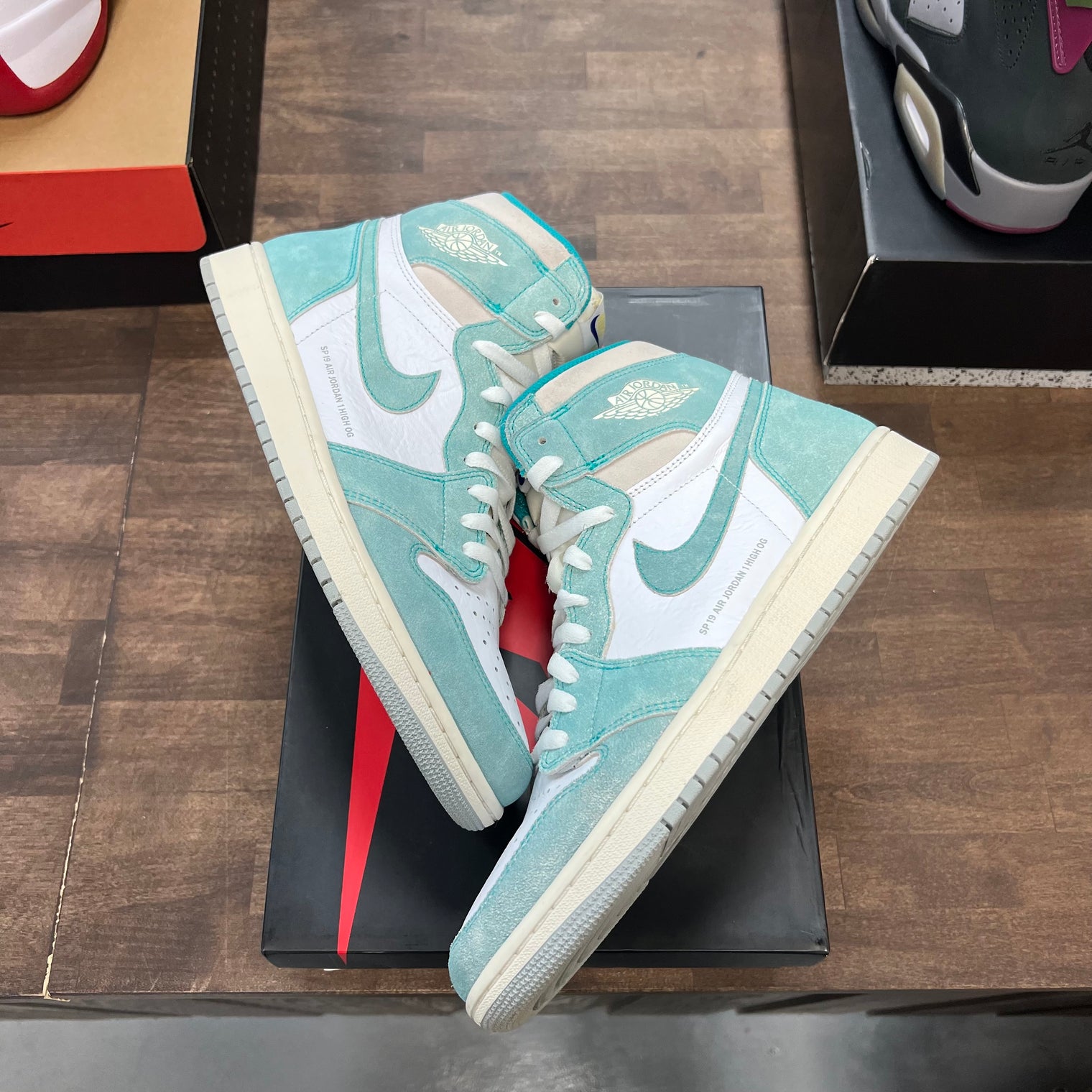 Turbo Green Jordan 1 High (USED)