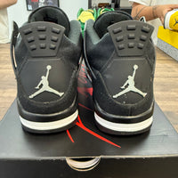 Black Canvas Jordan 4 Retro (Used)