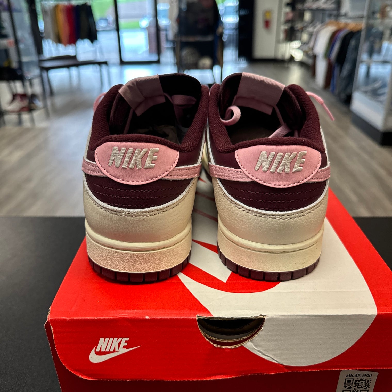 Valentines Nike Dunk Low (USED)