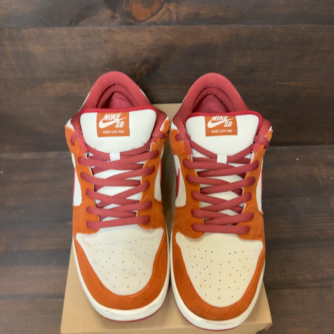 Nike SB Dunk Low Pro Dark Russet Cedar Size 12 (Pre-Owned) - Image 3