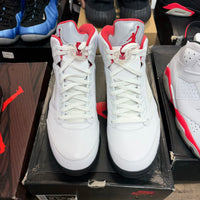 Fire Red Silver Tongue Jordan 5 Retro (2020) (USED)