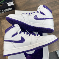 Purple Metallic Jordan 1 High (W) (USED)