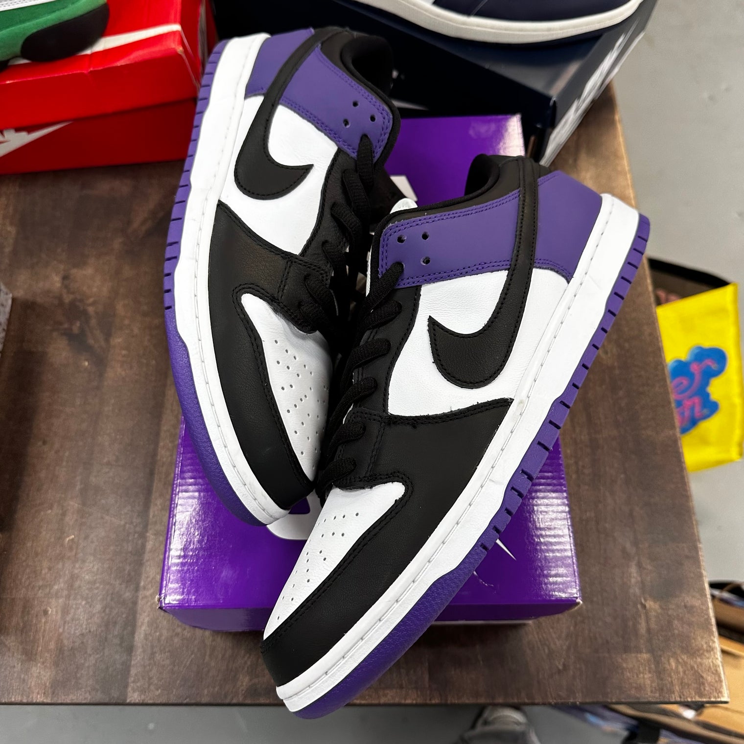 Court Purple SB Dunk Low (USED)