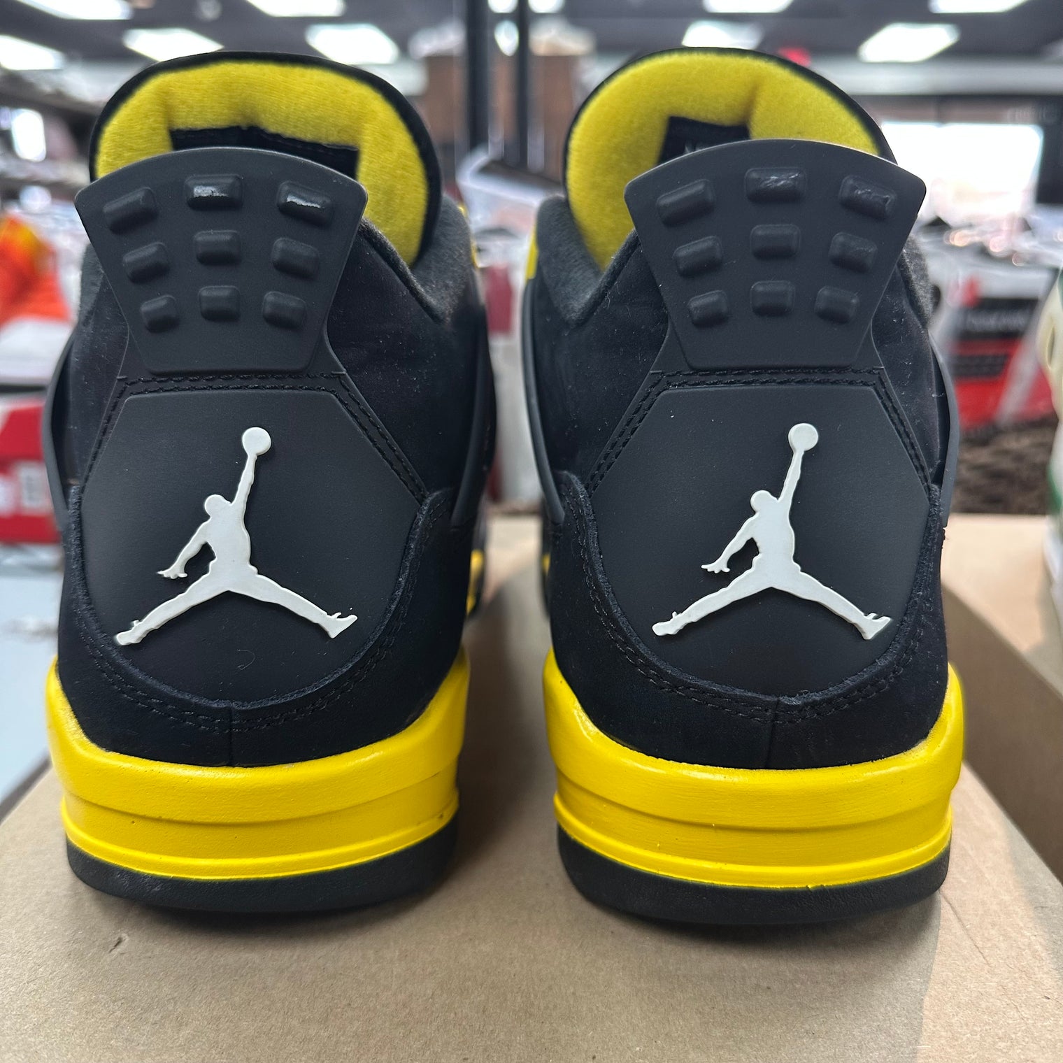 Yellow Thunder Jordan 4 Retro (USED, No Box)