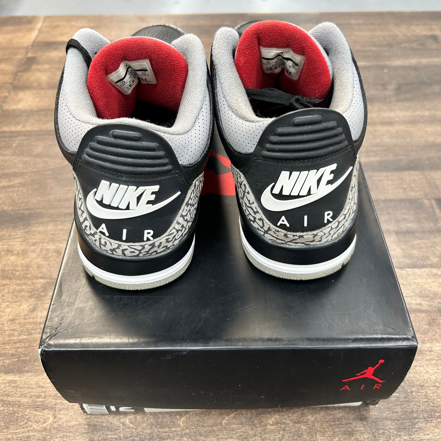 Black Cement Jordan 3 (2018) (USED)