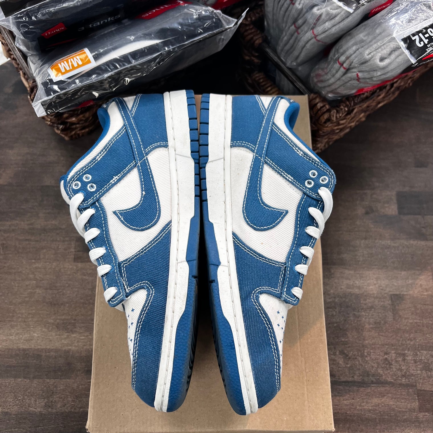 Sashiko Dunk Low (USED, No Box)