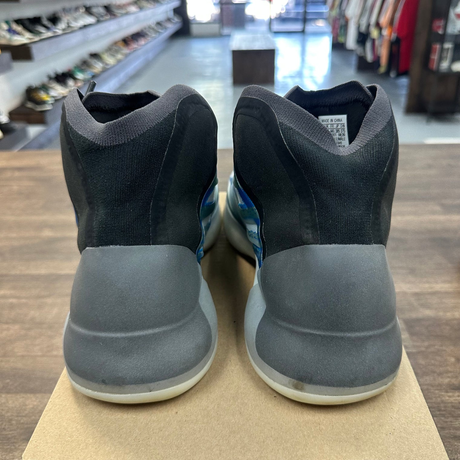Frozen Blue Yeezy QNTM BSKTBL (USED, No Box)