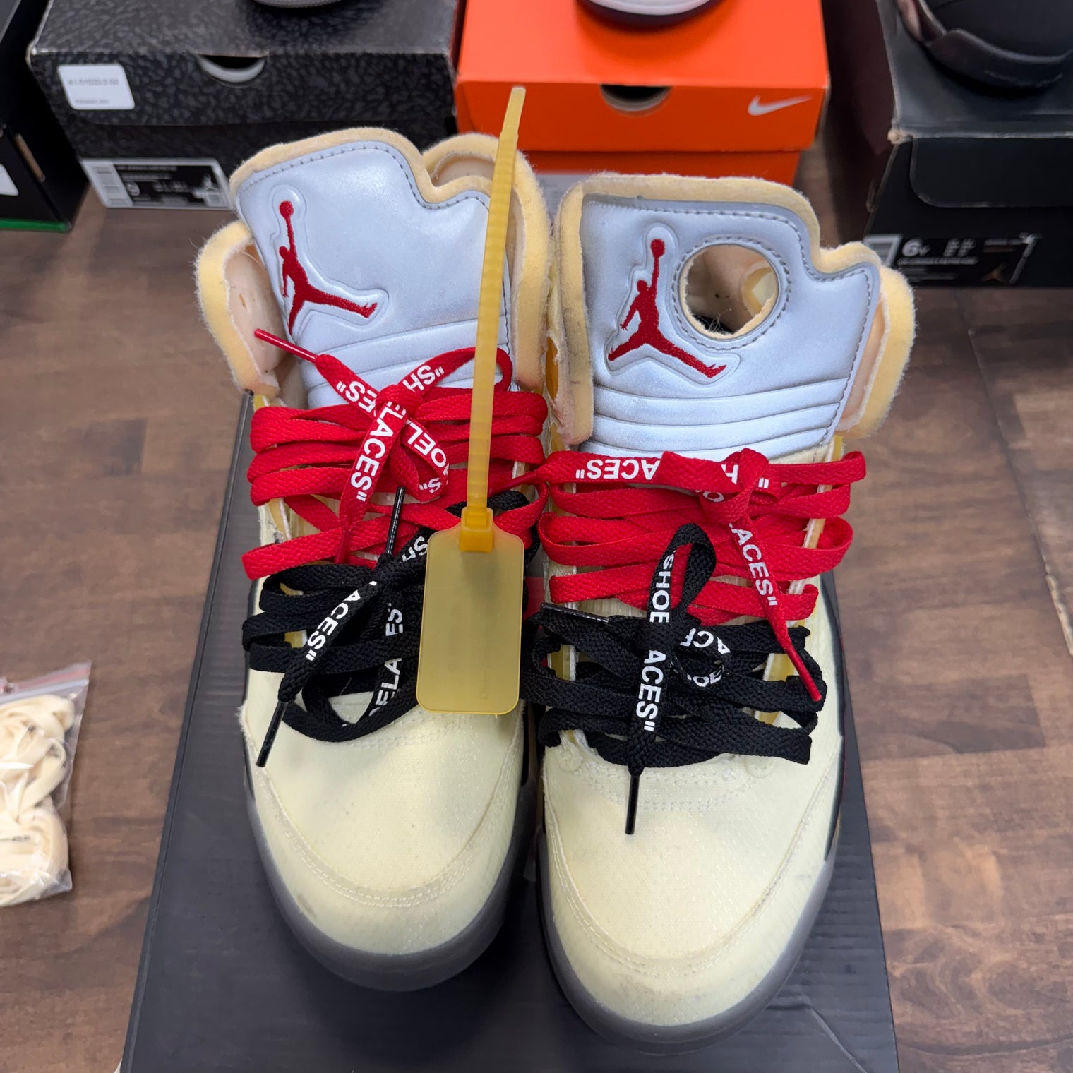 Sail Off-White Jordan 5 (USED)