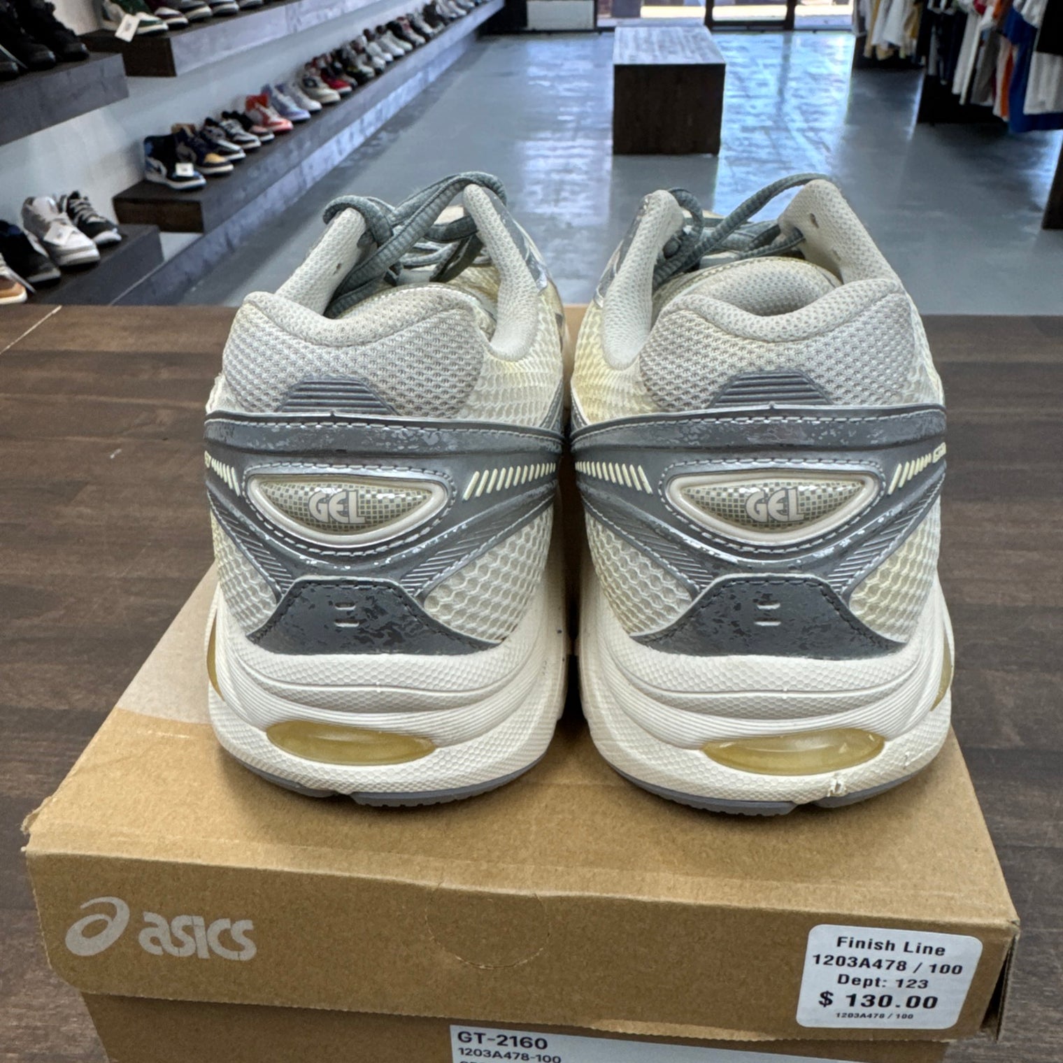 Cream Sheet Rock Asics GT-2160 (USED)