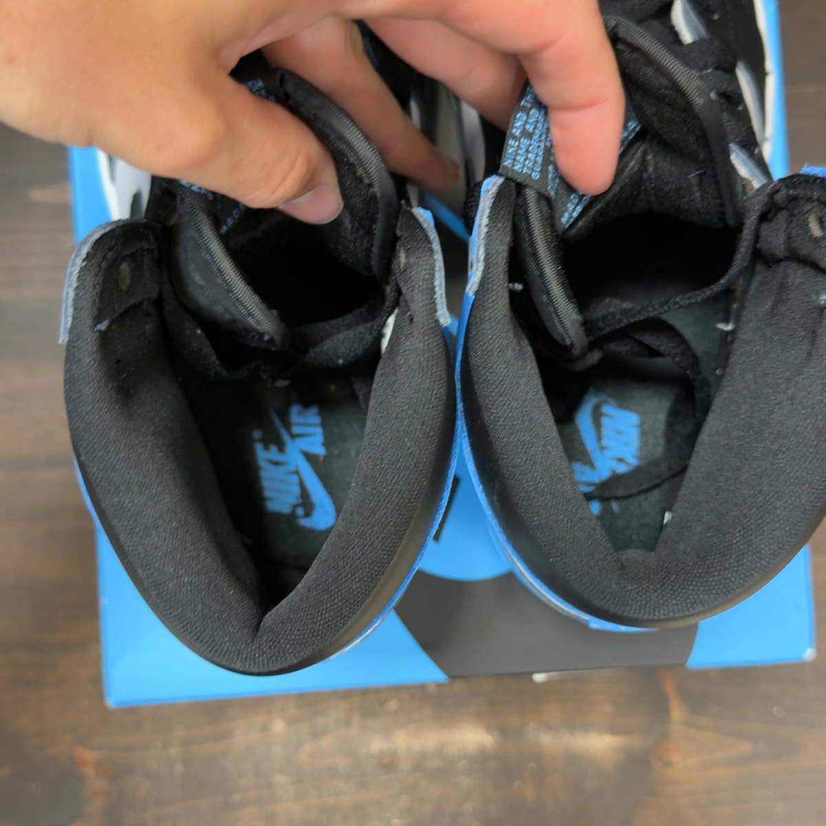Jordan 1 Retro High OG UNC Toe - Image 6