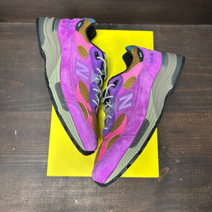 New Balance 992 MiUSA Action Bronson Digitalis Purpurea Size 10.5 (Pre-Owned) - back