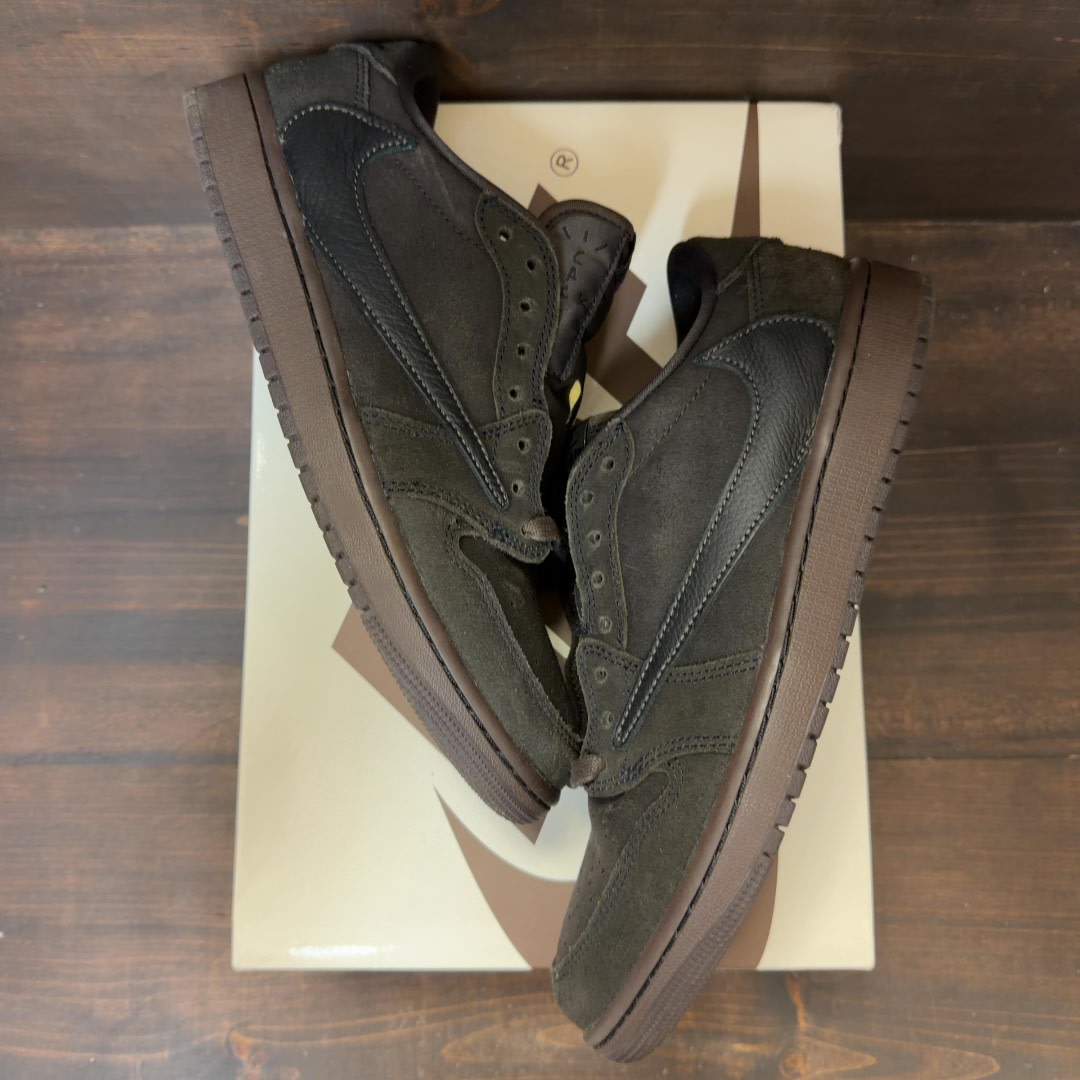 Jordan 1 Retro Low OG SP Travis Scott Velvet Brown - Image 2
