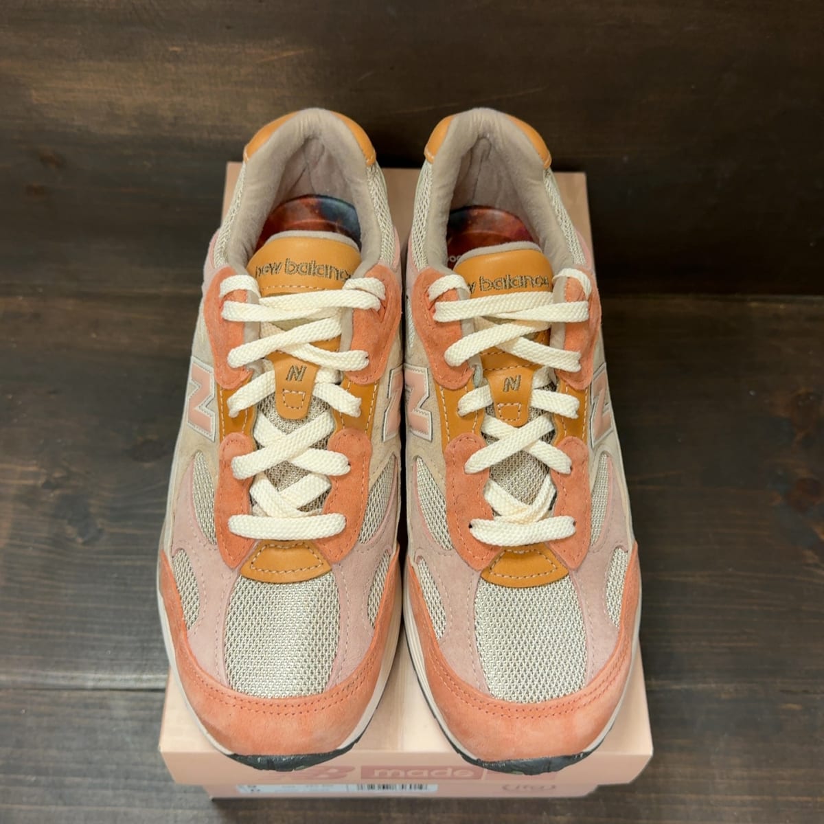 New Balance 992 MiUSA Joe Freshgoods Aged Well Size 9 (Pre-Owned) - tag