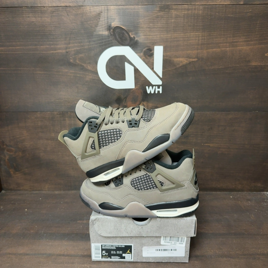 Jordan 4 Retro Cave Stone (GS) - Image 1