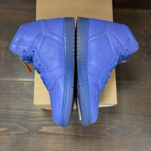 Jordan 1 Retro High Gatorade Rush Violet Size 8.5 (Pre-Owned) - aux