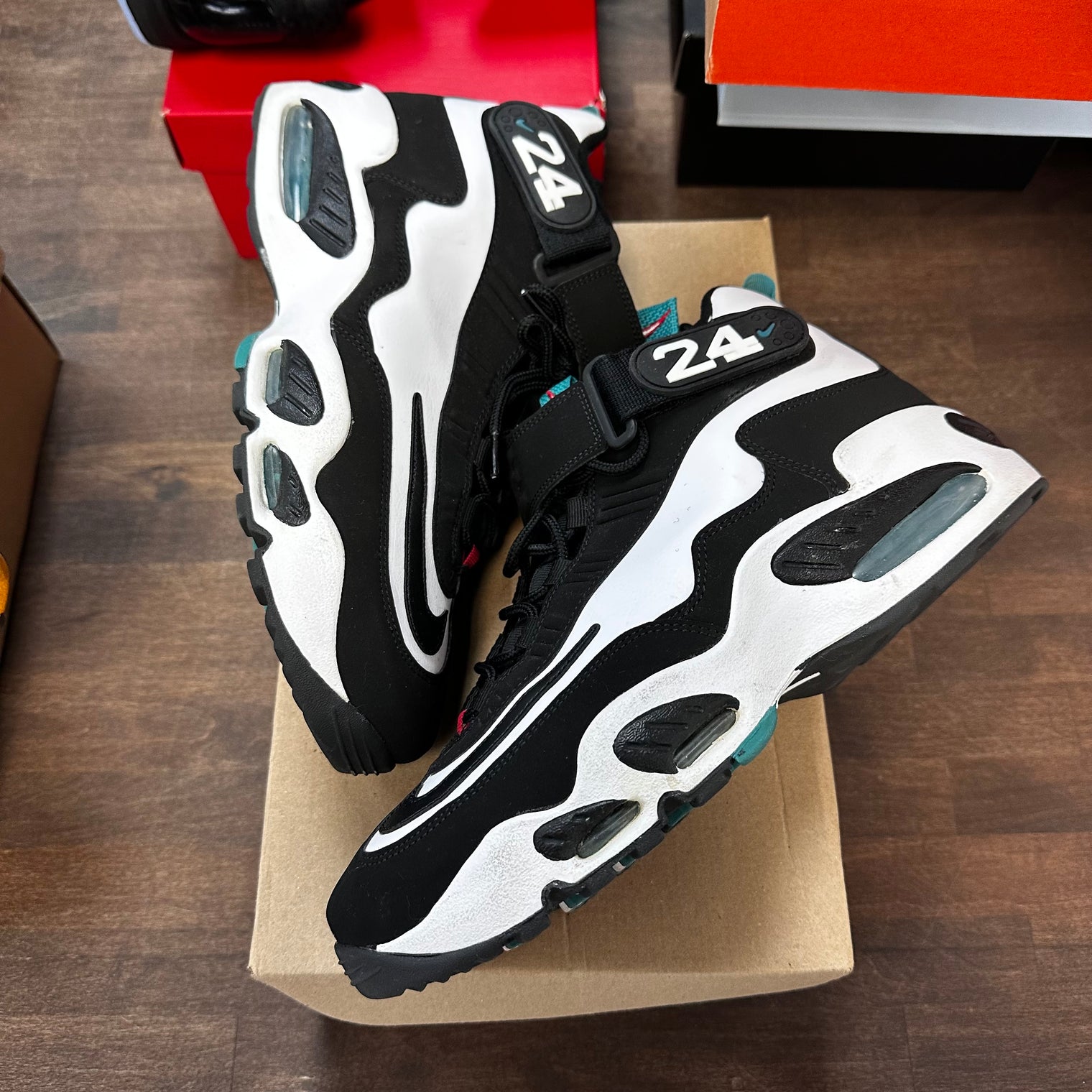 White Fresh Water Air Max Griffey (USED, No Box)