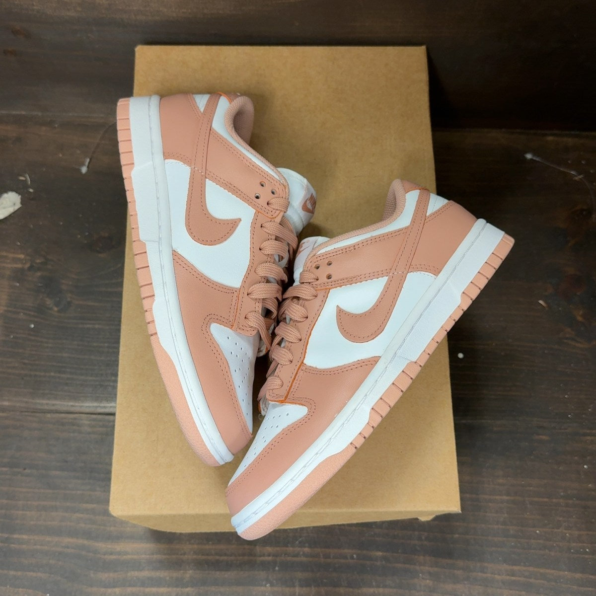 Nike Dunk Low Rose Whisper (Women's) Size 6.5W (Pre-Owned) - Image 2