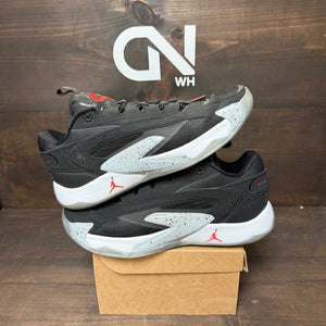Jordan Luka 2 Black Bright Crimson Size 13 (Pre-Owned) - Image 1