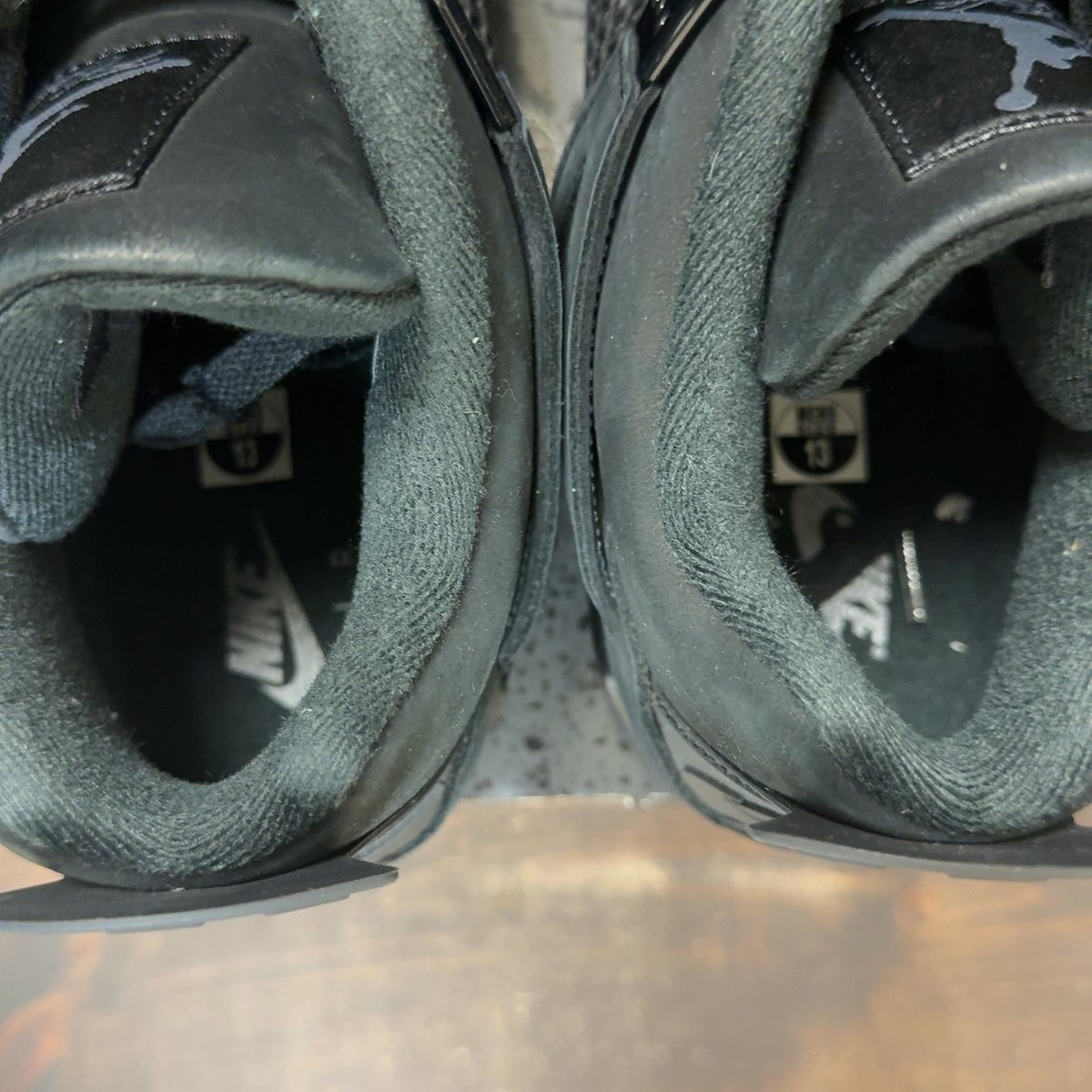 Jordan 4 Retro Black Cat (2025) Size 13 (Pre-Owned) - aux