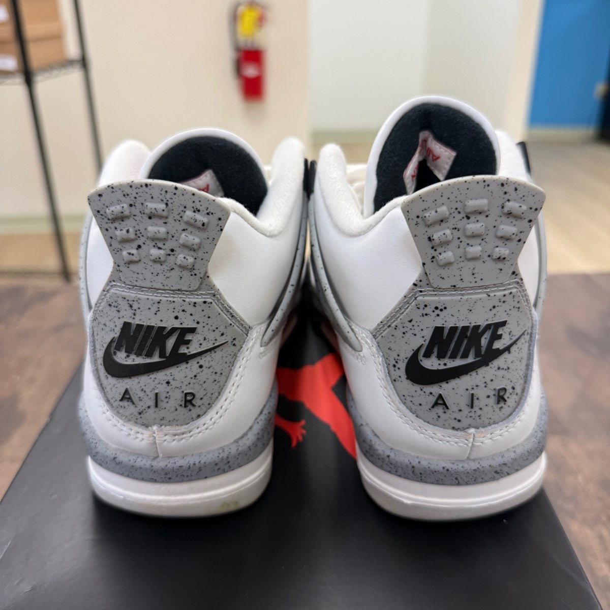 Jordan 4 Retro White Cement (2025) (GS) - Image 3