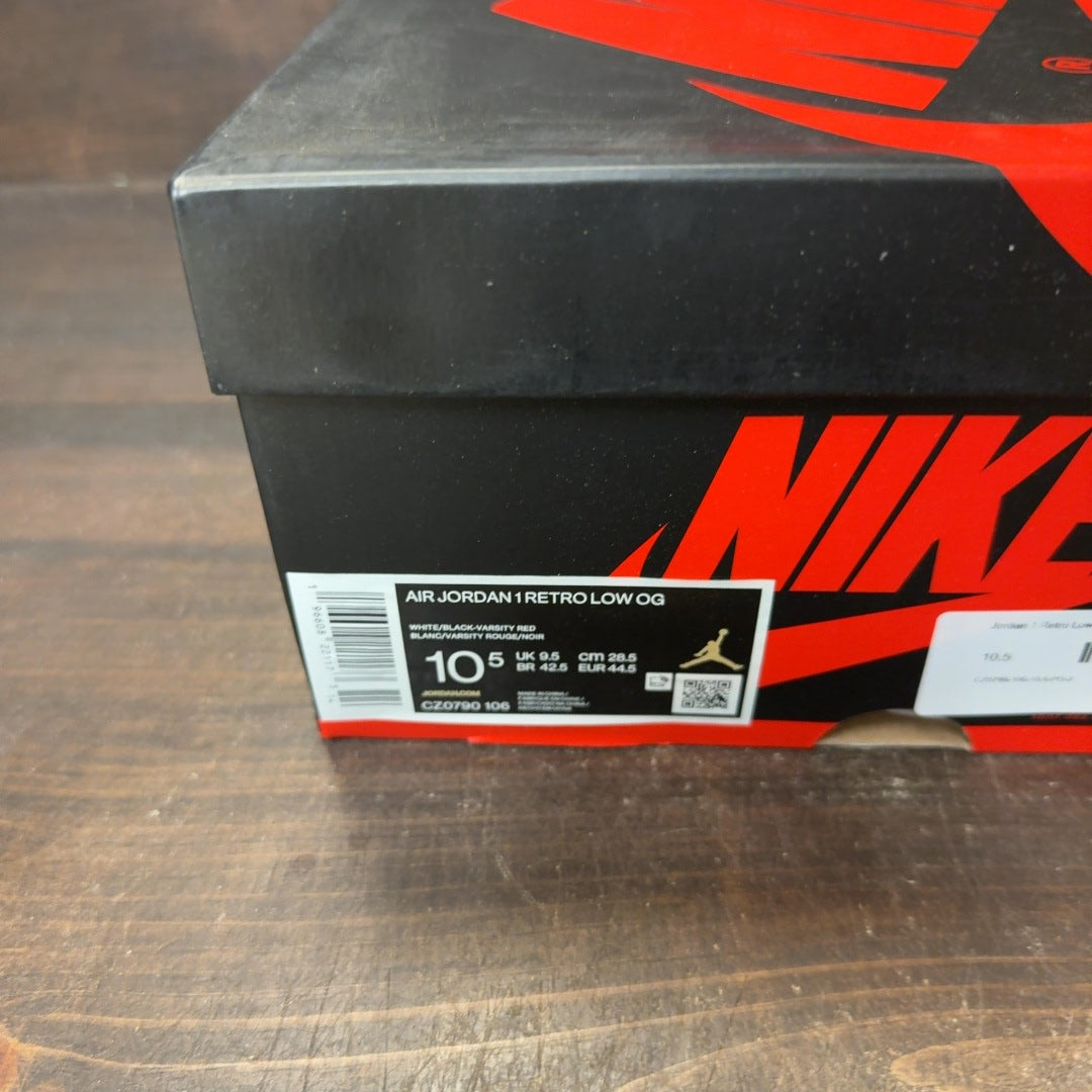 Jordan 1 Retro Low OG Black Toe (2023) - Image 8