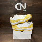 Jordan 11 Retro Low Yellow Snakeskin (Women's) - Image 1
