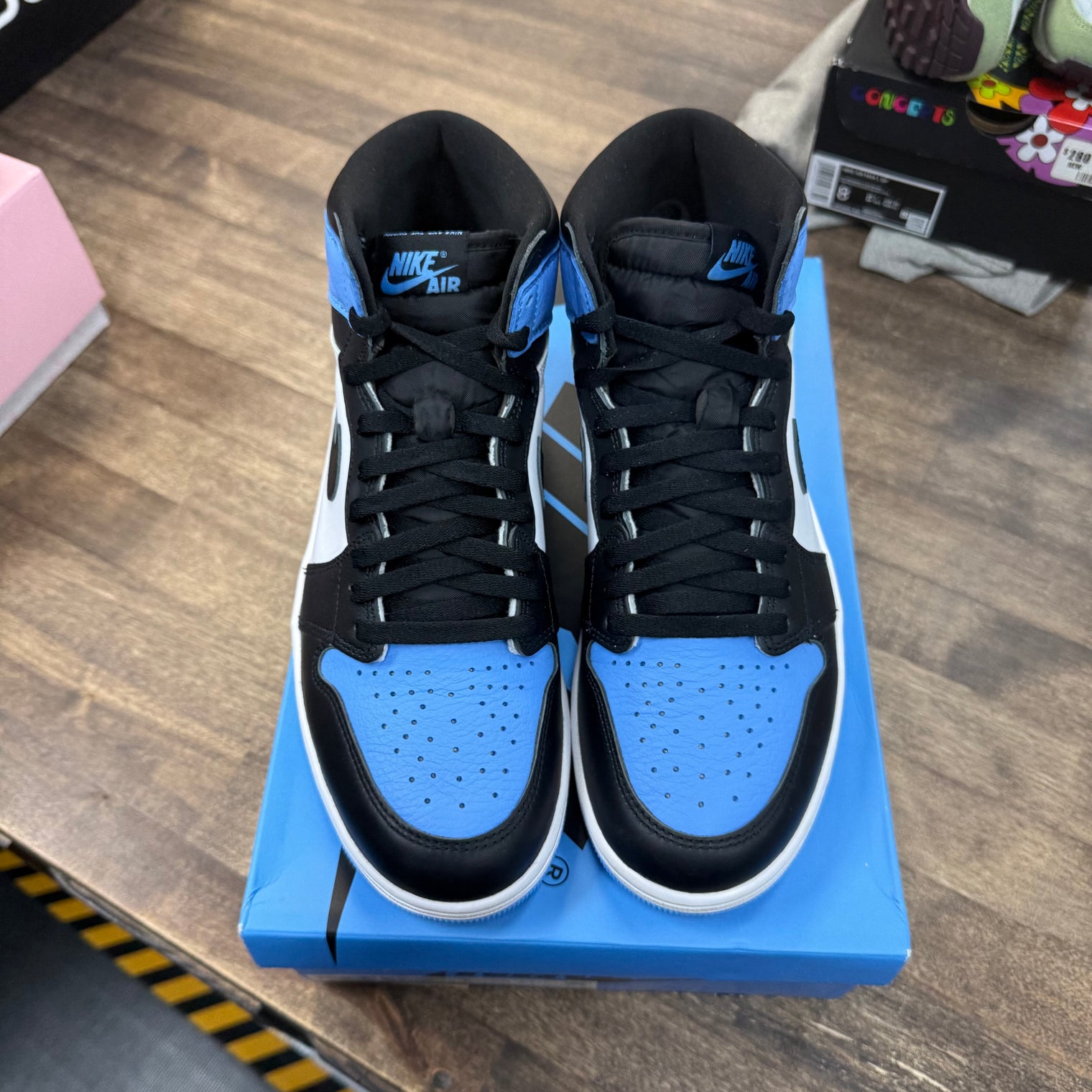 UNC Toe Jordan 1 High Retro (USED)