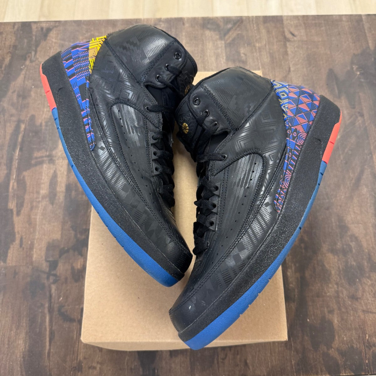 Jordan 2 Retro Black History Month (2019) Size 13 (Pre-Owned) - Image 1