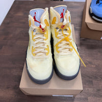 Off-White Sail Jordan 5 (USED, No Box)