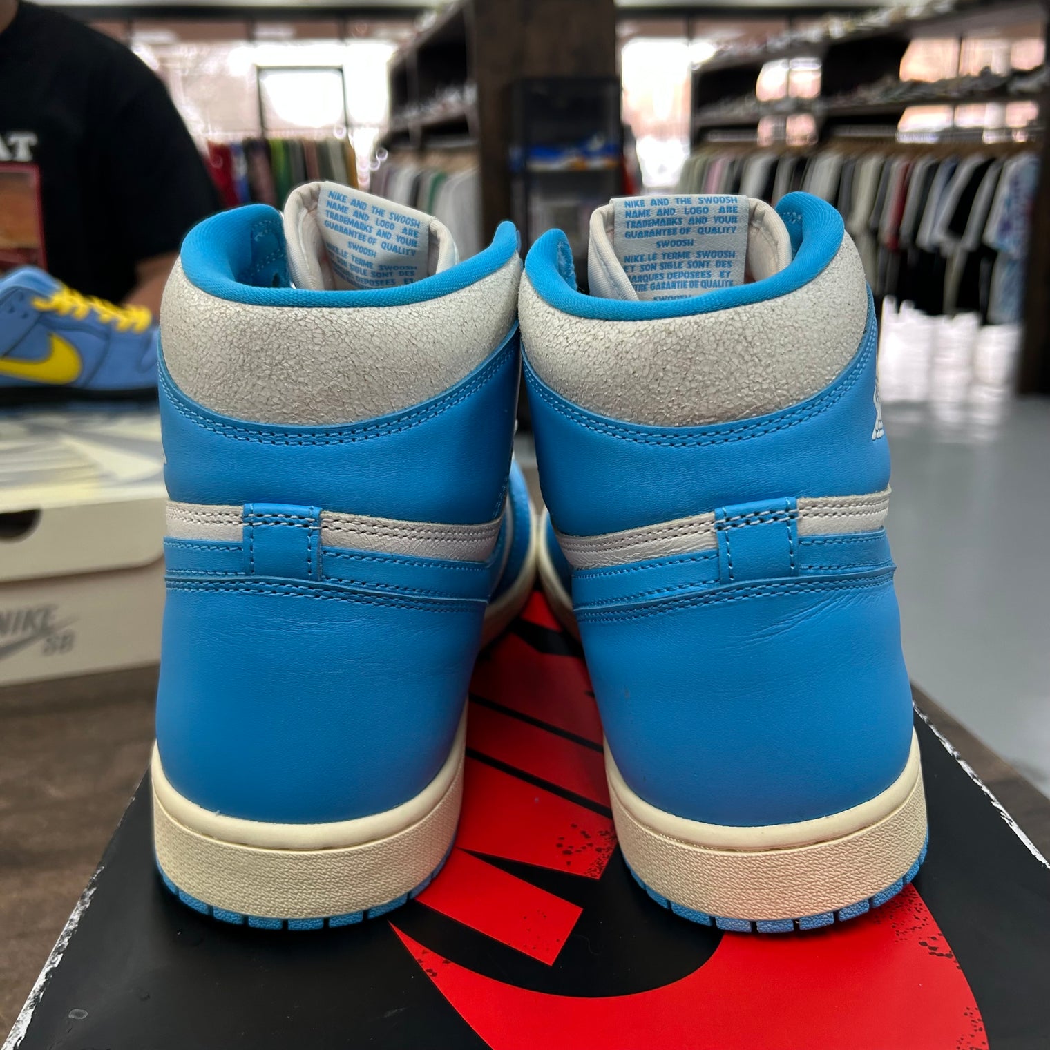 Jordan 1 High UNC Reimagined (Lightly Worn)