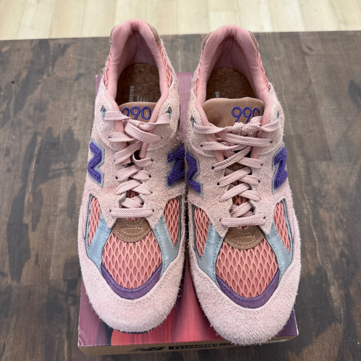 New Balance 990v2 Salehe Bembury Sand Be The Time Size 10.5 (Pre-Owned) - Image 2
