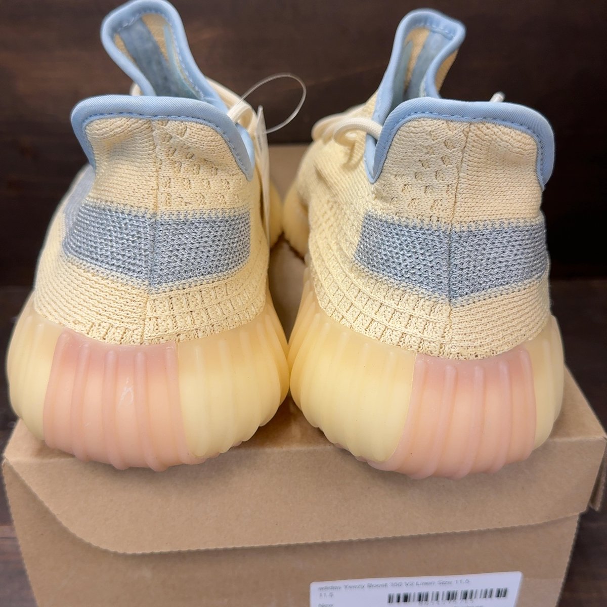 adidas Yeezy Boost 350 V2 Linen Size 11.5 - aux