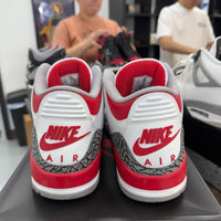 Fire Red Jordan 3 Retro (USED)