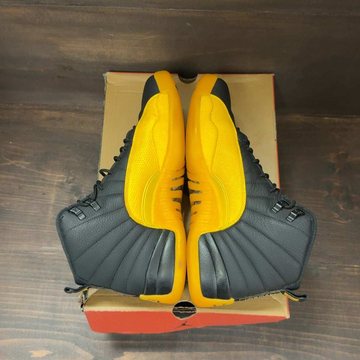 Jordan 12 Retro Black University Gold - Image 6