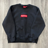 Supreme Box Logo Crewneck Black (Used)