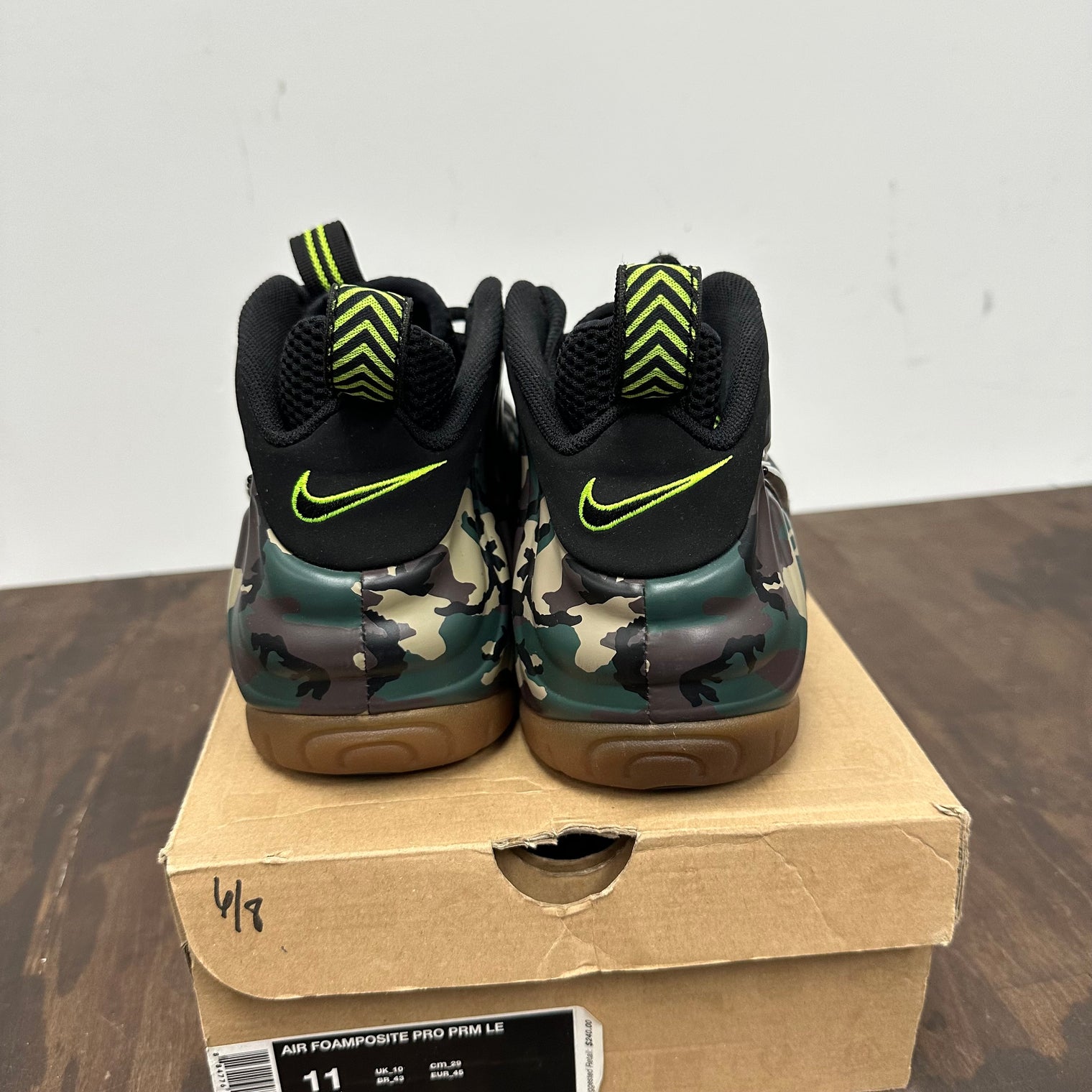 Army Camo Foamposite Pro (USED)