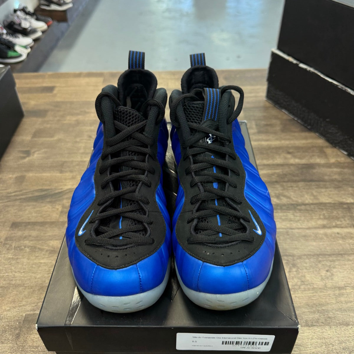 Nike Air Foamposite One International Blue - Image 3
