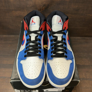 Jordan 1 Mid Multi-Color Swoosh - Image 3