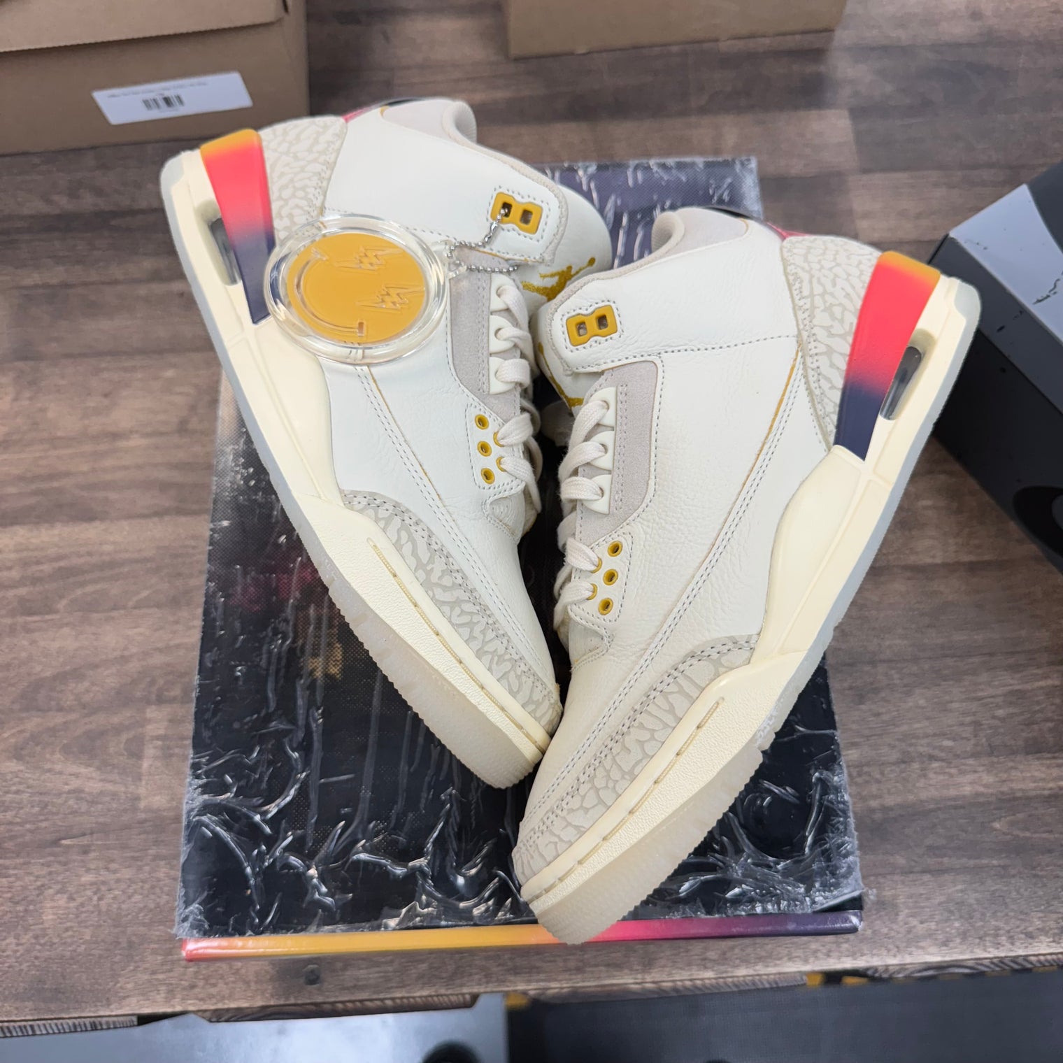 J Balvin Medellin Sunset Jordan 3 Retro SP (USED)