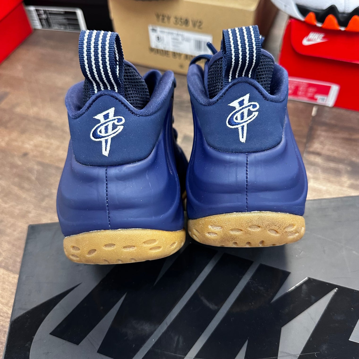 Navy Gum Foamposite One (USED)