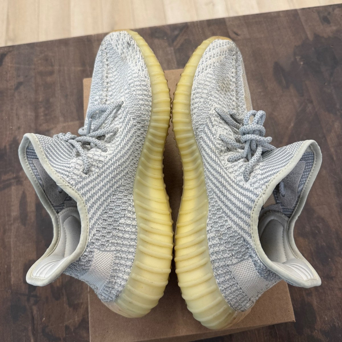 adidas Yeezy Boost 350 V2 Lundmark (Non Reflective) Size 10.5 (Pre-Owned) - Image 4