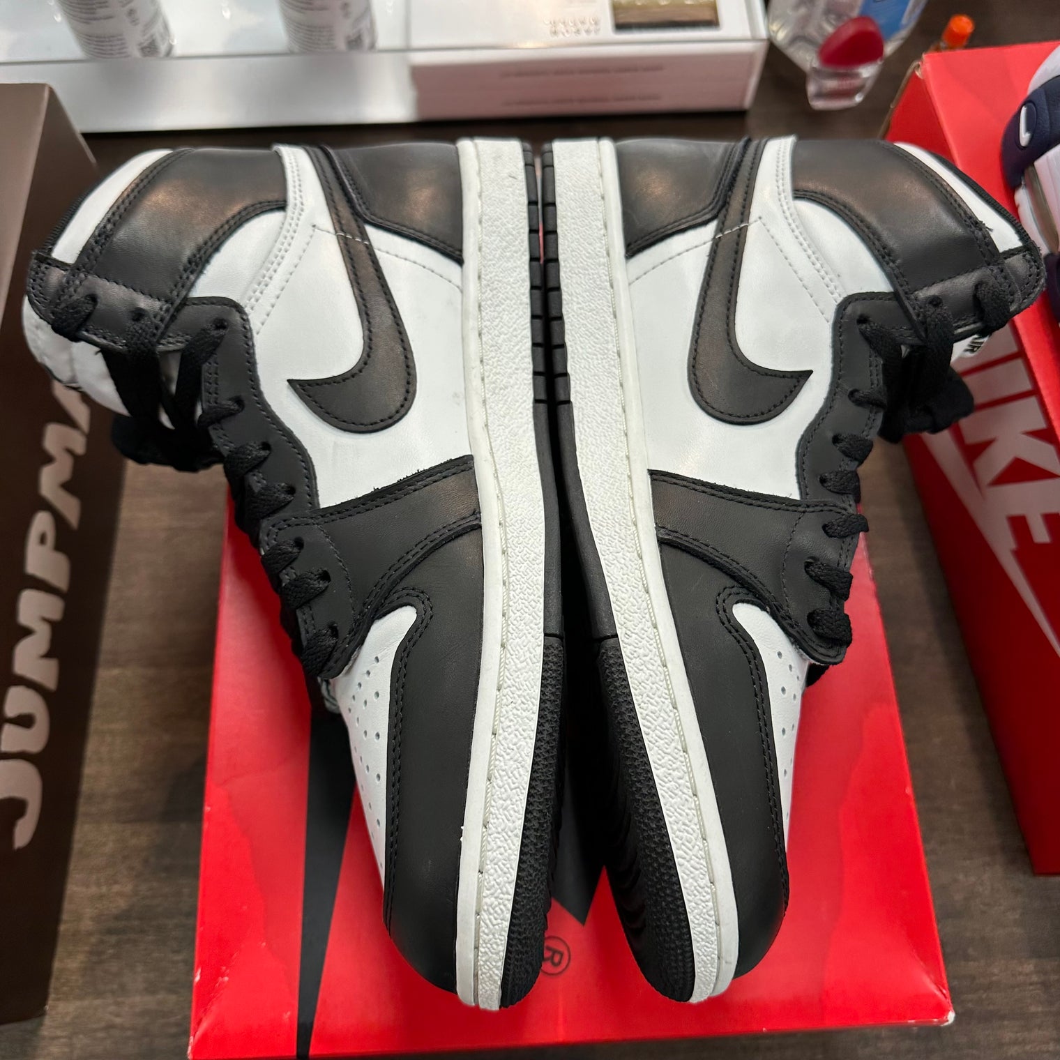 Black White Jordan 1 High 85 (USED)
