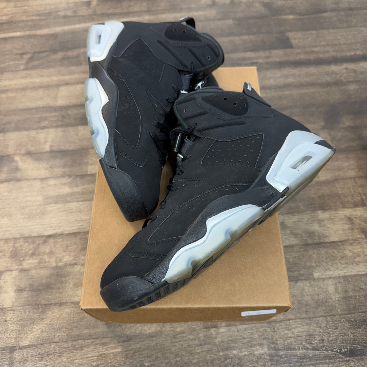 Jordan 6 Retro Chrome (US 10) (USED, No Box)