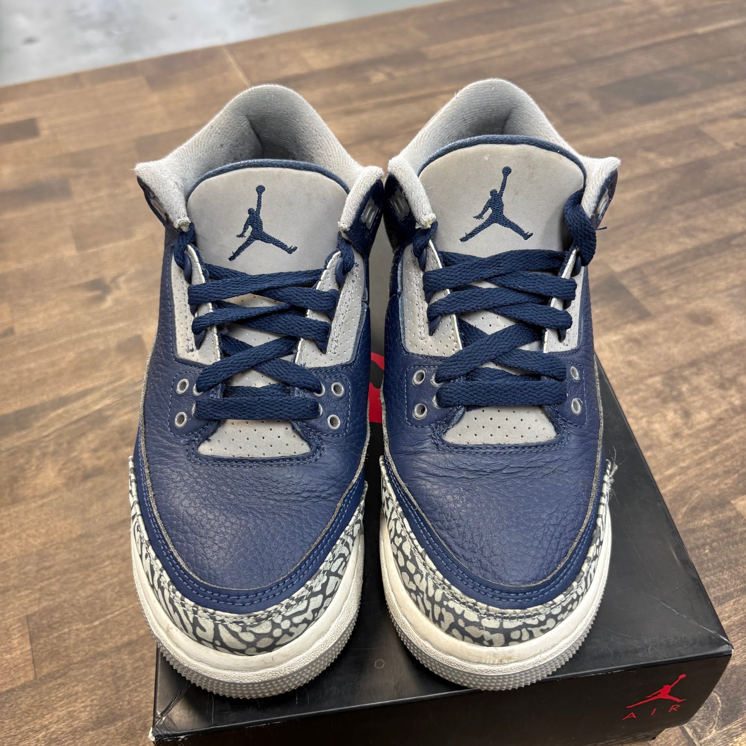 Georgetown Jordan 3 (GS) (USED)