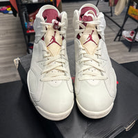 Maroon Jordan 6 (USED)